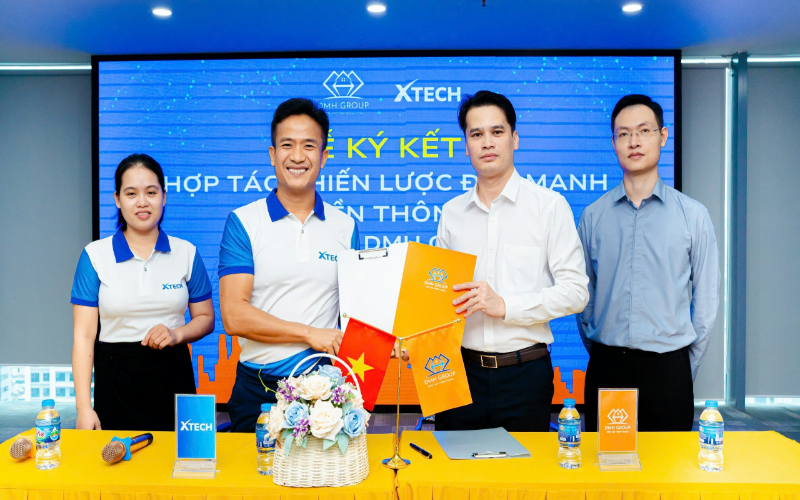 XTECH Ký Kết Hợp Tác Chiến Lược Cùng DMH Group